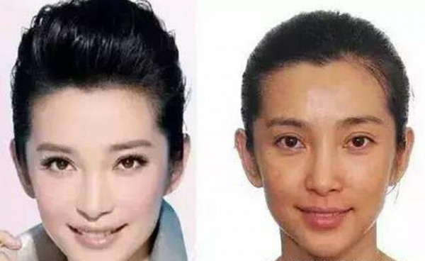 一线女星卸妆后与带妆差别有多大?佟丽娅黑眼圈严重